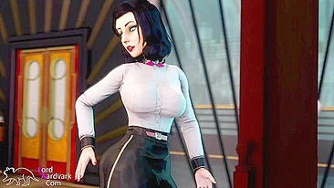 Bioshock Elizabeth getting fucked by everyone in this 3D hentai porn clip