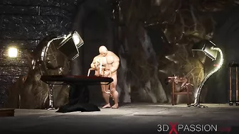 Awesome blonde schoolgirl is going to get her asshole stretched to the limit