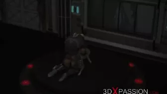 Sexy female can barely withstand his boner in a hardcore banging movie here