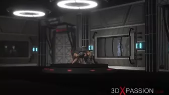 Sexy female can barely withstand his boner in a hardcore banging movie here