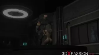 Sexy female can barely withstand his boner in a hardcore banging movie here