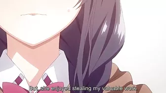 A naughty girl gets freaky as all hella with a huge boner in a kinky vid