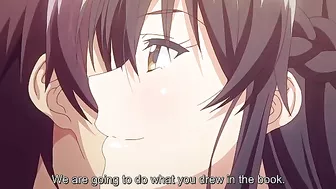 A naughty girl gets freaky as all hella with a huge boner in a kinky vid