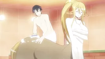 An erotic anime porno that is hentai done right Slime girl getting fucked silly