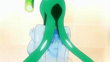 An erotic anime porno that is hentai done right Slime girl getting fucked silly