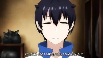 Incredible otherworldly slut with big hentai boobs gets fucked savagely