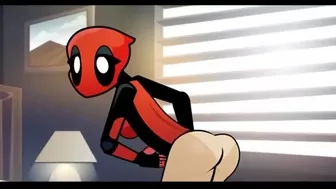 Lady Deadpool enjoying twisted teasing and hardcore fucking with a mastermind Lady Deadpool enjoying twisted teasing and hardcore fucking with a mastermind