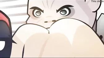 Lady Deadpool enjoying twisted teasing and hardcore fucking with a mastermind