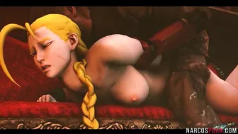 Street Fighter Cammy featured i na hardcore video with a true monster cock Street Fighter Cammy featured i na hardcore video with a true monster cock