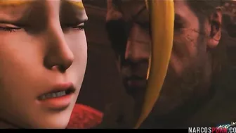 Street Fighter Cammy featured i na hardcore video with a true monster cock