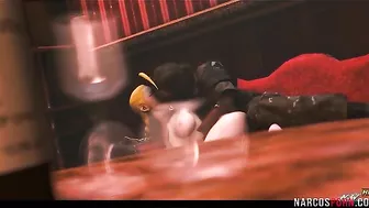 Street Fighter Cammy featured i na hardcore video with a true monster cock