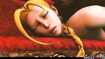 Street Fighter Cammy featured i na hardcore video with a true monster cock