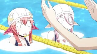 Passionate hentai loving with a bunch of barely legal monster girls in HD