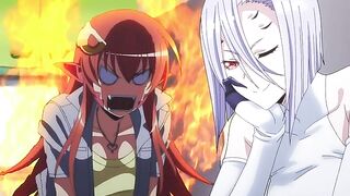 Passionate hentai loving with a bunch of barely legal monster girls in HD