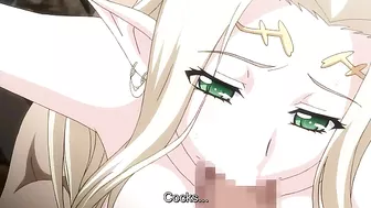 Good looking elf girl getting gang fucked in a taboo group hentai movie