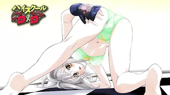Hentai movie dealing with chesty girls from High School DXD in HD quality