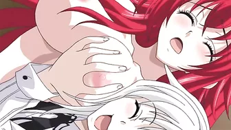 Hentai movie dealing with chesty girls from High School DXD in HD quality