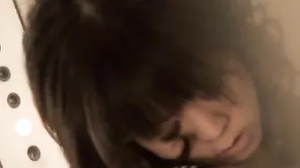 Uncensored - Sultry Asian babe pleasures herself to climax for your viewing pleasure.