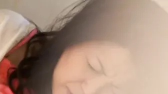 Hot Japanese babe pleasures herself, caught on tape by a voyeur.