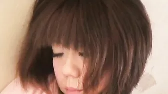 Jav uncensored - Hot Japanese babe pleasures herself, caught on tape by a voyeur.