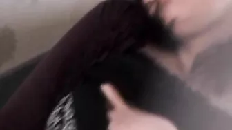 XXX Uncensored - Naughty Japanese girl masturbates for the camera, caught by voyeur.