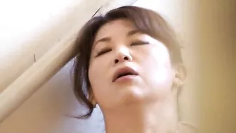 Spying on my erotic Japanese roommate during her masturbation session.