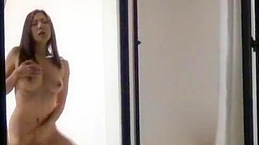 XXX Uncensored video of a naughty Japanese girl pleasuring herself. (Masturbate)