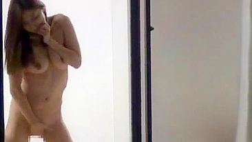 XXX Uncensored video of a naughty Japanese girl pleasuring herself. (Masturbate)