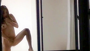 XXX Uncensored video of a naughty Japanese girl pleasuring herself. (Masturbate)