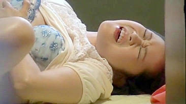 Slutty Japanese girl secretly filmed on hidden cam masturbating. (Uncensored)