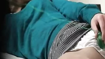 In this XXX hidden video, my Japanese wife teases and pleasures herself for your viewing pleasure.