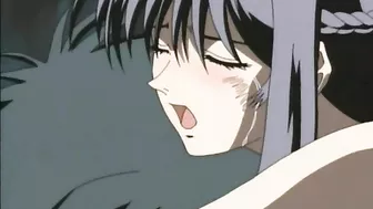 Tiny girl  is packed with powerful orgasms in a dirty hentai fucking video