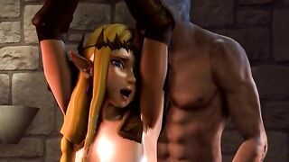 Zelda hentai featuring BDSM inspired fucking with a real intense gape here