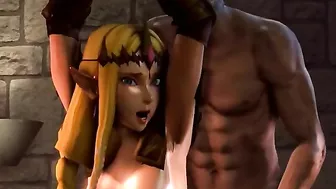 Zelda hentai featuring BDSM inspired fucking with a real intense gape here