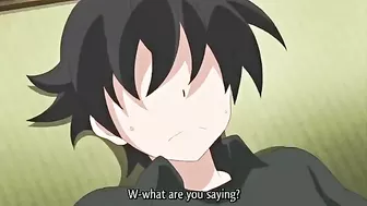 Slim figure girl is going to ride that guy's dick till he climaxes inside