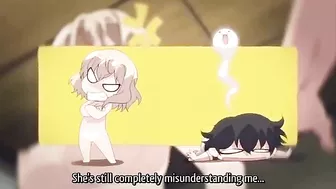 Slim figure girl is going to ride that guy's dick till he climaxes inside