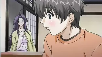 Wet cunt is getting ready to feel a massive load of cum after kitchen sex