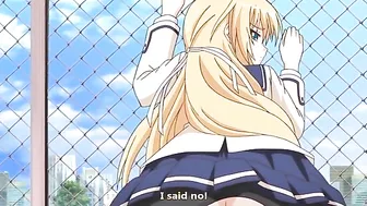 Schoolgirl wears her swimming uniform while taking dong from behind INSIDE