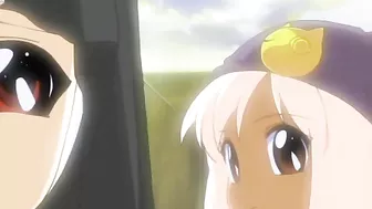 Big boobs nad perfect asses featured in a rather twisted hentai XXX scene