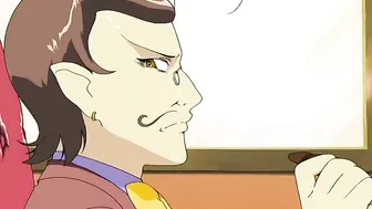 Big boobs nad perfect asses featured in a rather twisted hentai XXX scene