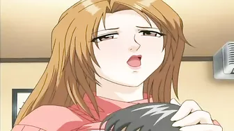 He is doing everything to make her cum hard and she is a TRUE mommy too