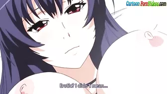 Watch her fuck a sweaty hard cock and have him cum in her mouth almost