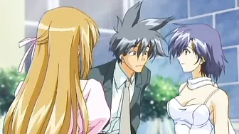 An amazing hentai sex scene that shows how much this leggy chick enjoys it