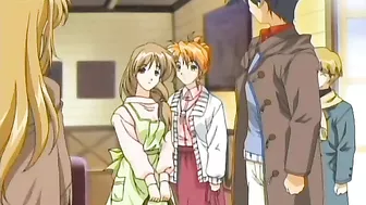 An amazing hentai sex scene that shows how much this leggy chick enjoys it