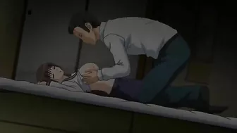 Some nasty sex with a schoogirl who really enjoys anal and vaginal fucking