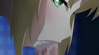 Pale babe with huge breasts is going to ride that dick to the fucking limit