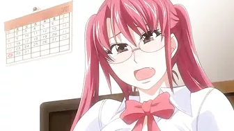 Big boobs redhead with a bush is going to get freaky in a hentai fuck vid