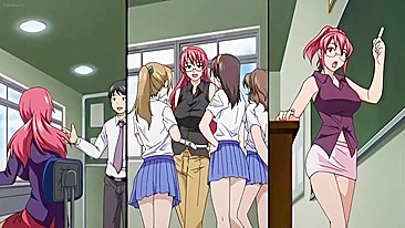 Big boobs redhead with a bush is going to get freaky in a hentai fuck vid