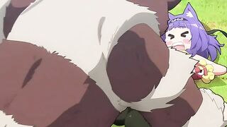 Pretty boobs paired with a plump pussy are amazing together on a hentai hoe