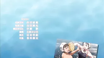 Sexy and Stupid Water Polo Comedy!! - Hentai slut with big boobs wants loving